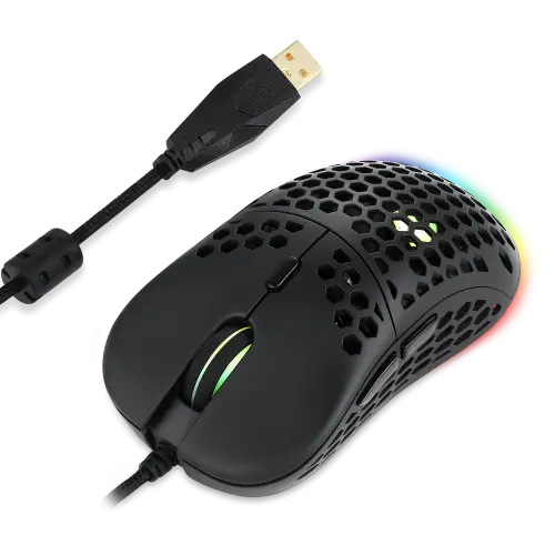 GamePower Sendo RGB  Matte (Mat) Optik 10.000DPI 6 Tuş Gaming Mouse
