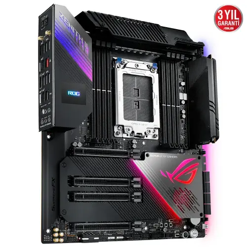 Asus ROG Zenith II Extreme AMD TRX40 Soket sTRX4 DDR4 4733(OC)Mhz E-ATX Gaming (Oyuncu) Anakart