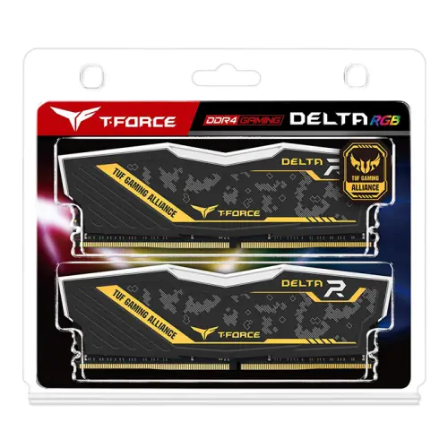 Team T-Force Delta TUF Gaming Alliance RGB 16GB (2x8GB) DDR4 3200MHz CL16 Gaming Ram