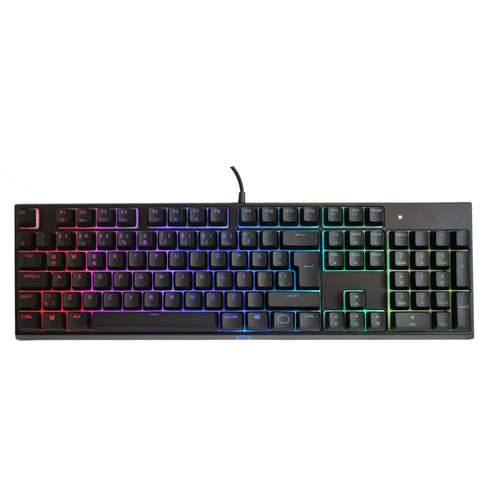 Cooler Master MK-110-KKMF1-TU RGB Mekanik Hisli USB Kablolu Gaming Klavye