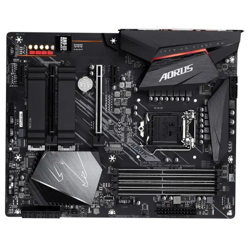 Gigabyte Z490 AORUS ELITE Intel Z490 Soket 1200 DDR4 5000(OC)MHz ATX Gaming (Oyuncu) Anakart