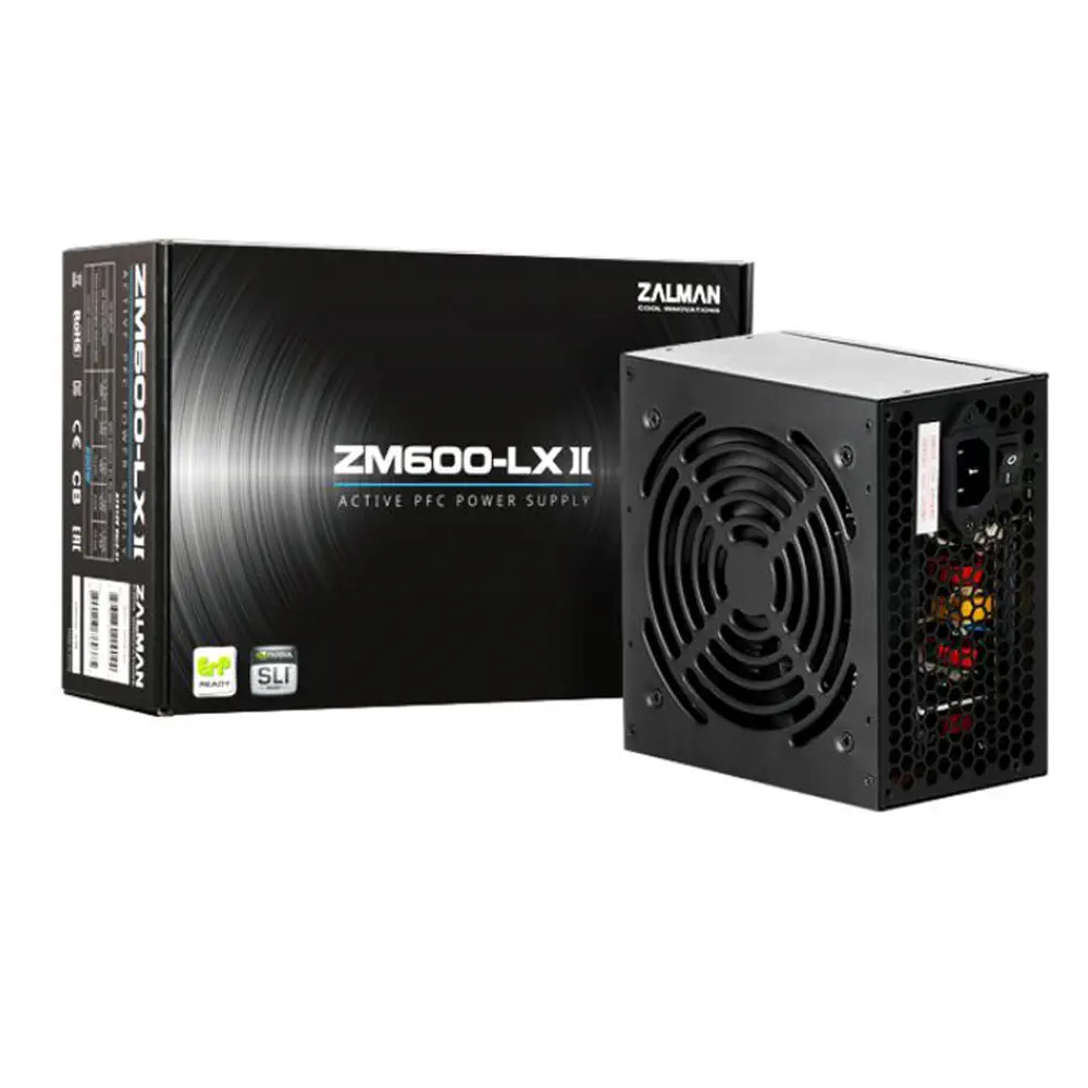 Zalman ZM600-LXII 600W 120mm Fanlı Power Supply