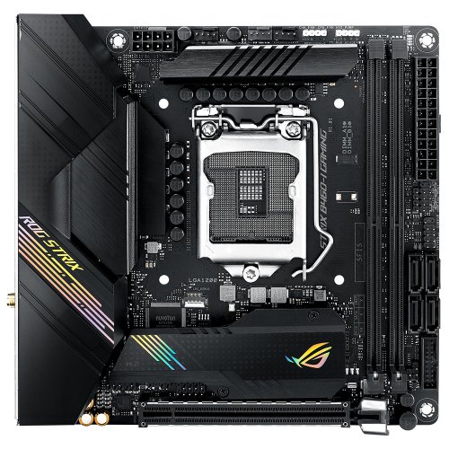 Asus ROG STRIX B460-I GAMING Intel B460 Soket 1200 DDR4 2933MHz Mini ITX Gaming (Oyuncu) Anakart