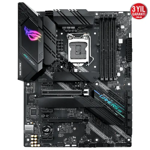 Asus ROG STRIX B460-F GAMING Intel B460 Soket 1200 DDR4 2933MHz ATX Gaming (Oyuncu) Anakart