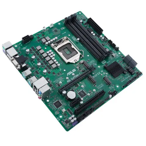 Asus PRO Q470M-C/CSM Intel Q470 Soket 1200 DDR4 2933MHz mATX Anakart