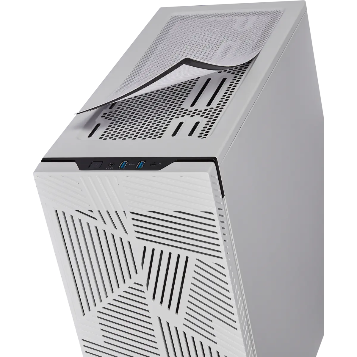 Corsair 275R Airflow CC-9011182-WW USB 3.0 Temperli Cam Beyaz ATX Mid-Tower Gaming (Oyuncu) Kasa
