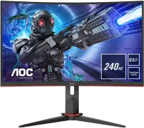 AOC C27G2ZU/BK 27″ 0,5ms 240Hz Freesync Premium Curved Gaming (Oyuncu) Monitör