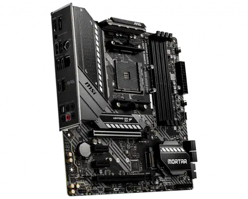 MSI MAG B550M MORTAR AMD B550 Soket AM4 DDR4 4400(OC)Mhz mATX Gaming (Oyuncu) Anakart
