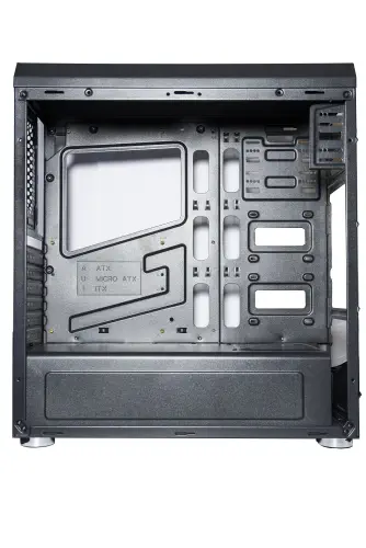 Vento VG06F+ 500W 80 Plus Dahili PSU`lu USB 3.0 Pencereli ATX Mid-Tower Gaming (Oyuncu) Kasa