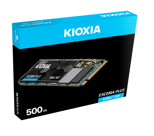 Kioxia Exceria Plus LRD10Z500GG8 500GB 3400/2500MB/sn NVMe PCIe M.2 SSD Disk