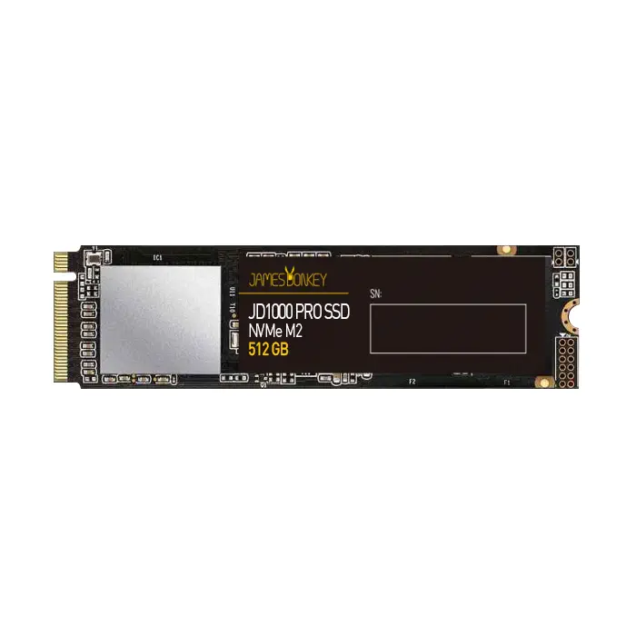 James Donkey JD1000PRO 512GB 3400MB/2300MB/sn NVMe M.2 PCI-E SSD Disk