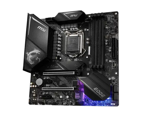 MSI MPG Z490M GAMING EDGE WIFI Intel Z490 Soket 1200 DDR4 5000(OC)MHz mATX Gaming (Oyuncu) Anakart