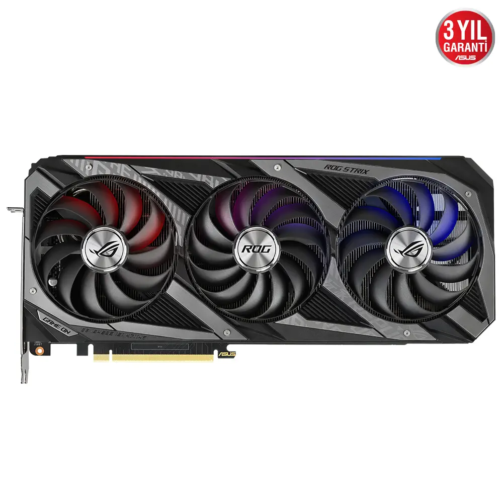 ASUS ROG Strix GeForce RTX 3080 ROG-STRIX-RTX3080-10G-GAMING 10GB GDDR6X 320Bit DX12 Gaming Ekran Kartı