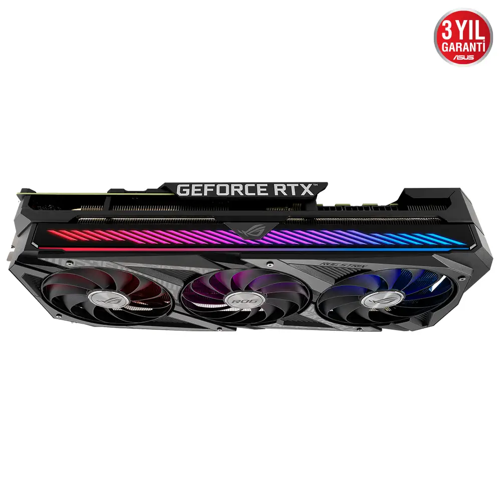 ASUS ROG Strix GeForce RTX 3080 ROG-STRIX-RTX3080-10G-GAMING 10GB GDDR6X 320Bit DX12 Gaming Ekran Kartı