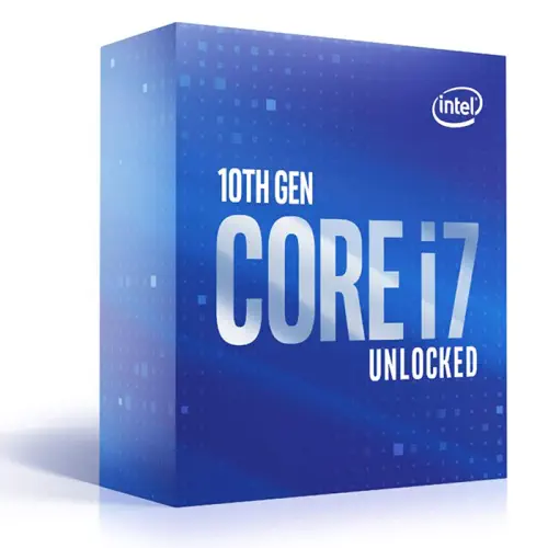 Intel Core i7-10700KF 3.80Ghz 8 Çekirdek 16MB Önbellek Soket 1200 İşlemci
