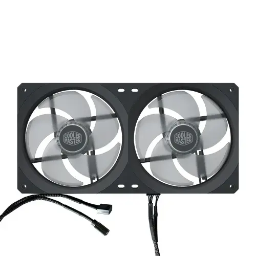 Cooler Master MasterFan SF240R MFX-B2D2-18NPA-R1 2x120mm ARGB Kasa Fan Kiti