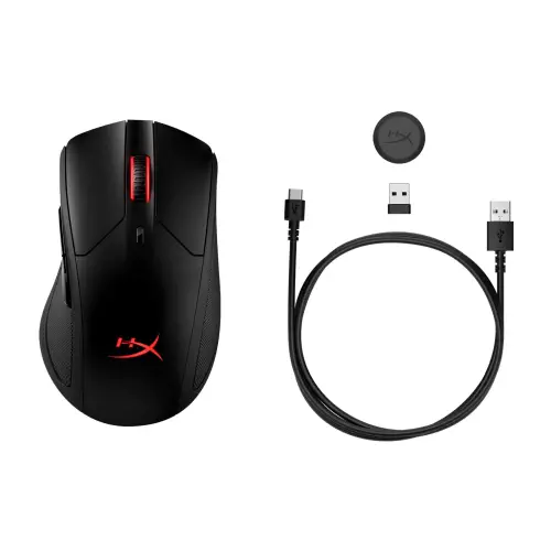 HyperX Pulsefire Dart HX-MC006B 16.000 DPI 6 Tuş RGB Optik Kablosuz Gaming (Oyuncu) Mouse