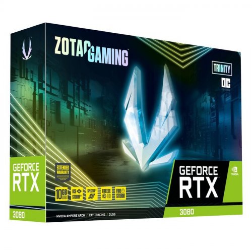 Zotac Gaming GeForce RTX 3080 Trinity OC ZT-A30800J-10P 10GB GDDR6X 320Bit DX12 Gaming (Oyuncu) Ekran Kartı