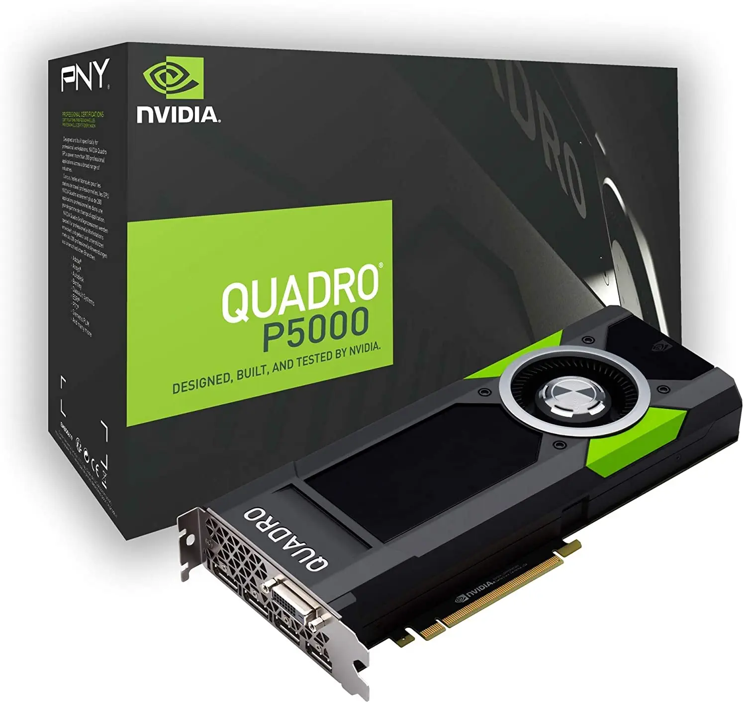 PNY Quadro P5000 VCQP5000-PB 16GB GDDR5X 256Bit DX12 Ekran Kartı