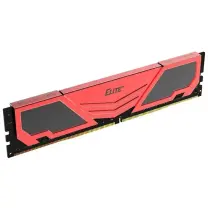 Team Elite Plus 16GB (1x16GB) DDR4 3200MHz CL22 Kırmızı-Siyah Ram