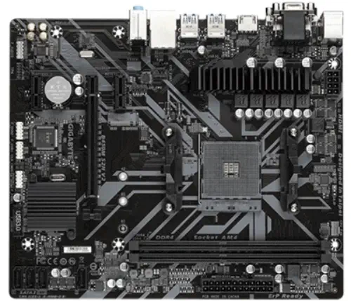 Gigabyte B450M S2H V2 AMD B450 Soket AM4 DDR4 3600(OC)MHz mATX Gaming (Oyuncu) Anakart