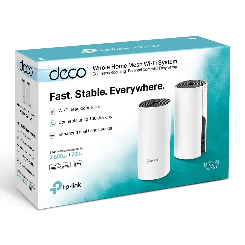 TP-Link Deco M4 1200 Mbps 2`li Mesh Router