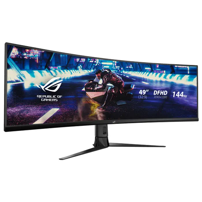 ASUS ROG Strix XG49VQ 49” 4ms 144Hz FreeSync Premium Pro Super Ultra-Wide VA 3840x1080 Curved Gaming (Oyuncu) Monitör