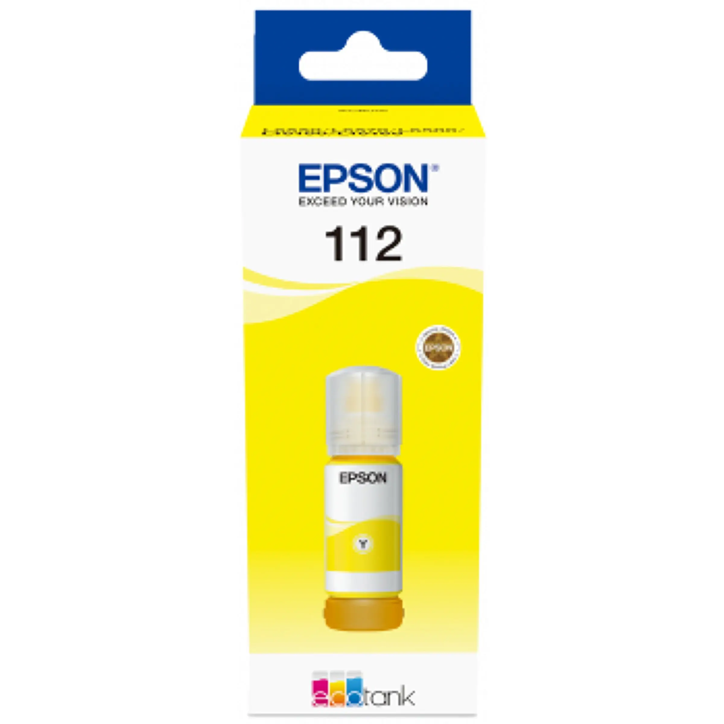 Epson 112 EcoTank Pigment Sarı Şişe Mürekkep Kartuşu - C13T06C44A