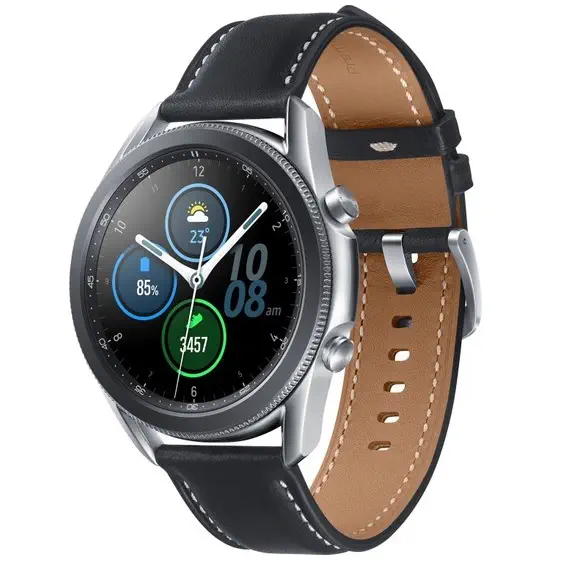 Samsung Galaxy Watch 3 45mm SM-R840NZSATUR Gümüş Akıllı Saat - Distribütör Garantili