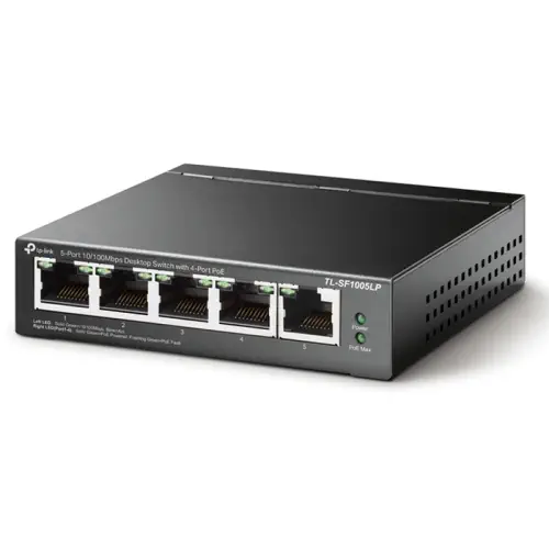 TP-Link TL-SF1005LP 5 Port 10/100Mbps Yönetilemez Switch