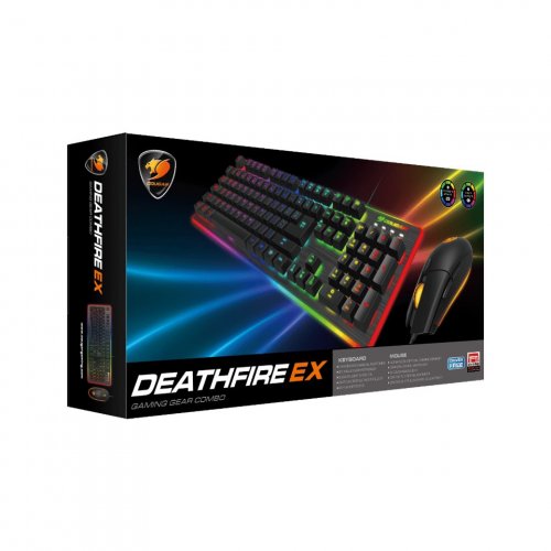Cougar Deathfire Ex CGR-WXNMB-DF2 TR Q Hibrit Mekanik Gaming Klavye ve Mouse Seti