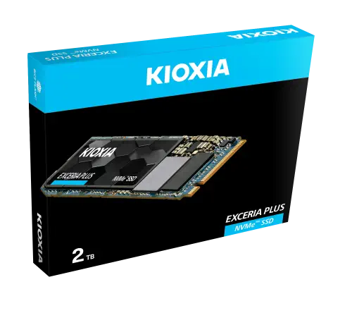 Kioxia Exceria Plus LRD10Z002TG8 2TB 3400/3200MB/sn NVMe PCIe M.2 SSD Disk