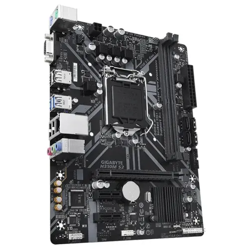Gigabyte H310M S2 Intel H310 Soket 1151 DDR4 2666MHz m-ATX Gaming (Oyuncu) Anakart