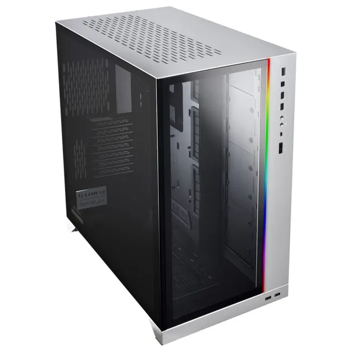 Lian Li O11 Dynamic XL ROG Certified Gümüş RGB E-ATX Full-Tower Gaming (Oyuncu) Kasa (G99.O11DXL-A.00)