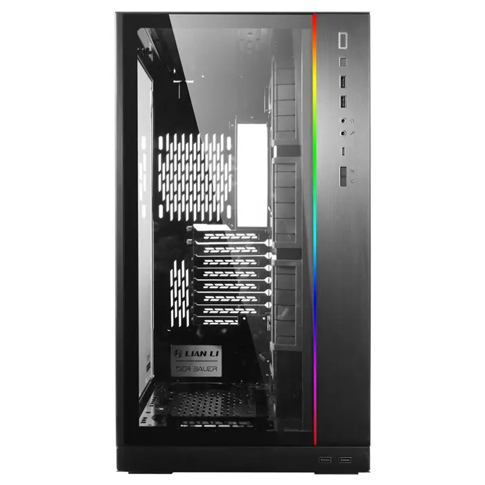 Lian Li O11 Dynamic XL ROG Certified Siyah RGB Full-Tower E-ATX Gaming (Oyuncu) Kasa (G99.O11DXL-X.00)