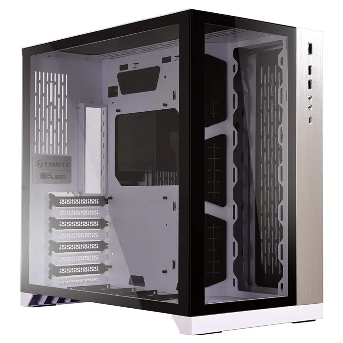 Lian Li PC-O11 Dynamic Beyaz Mid-Tower ATX Gaming (Oyuncu) Kasa (G99.O11DW.00)