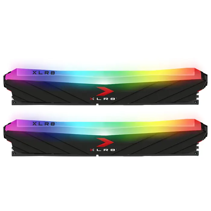 PNY XLR8 Gaming EPIC-X RGB 32GB (2x16GB) 3600MHz CL18 DDR4 Gaming Ram (MD32GK2D4360018XRGB)