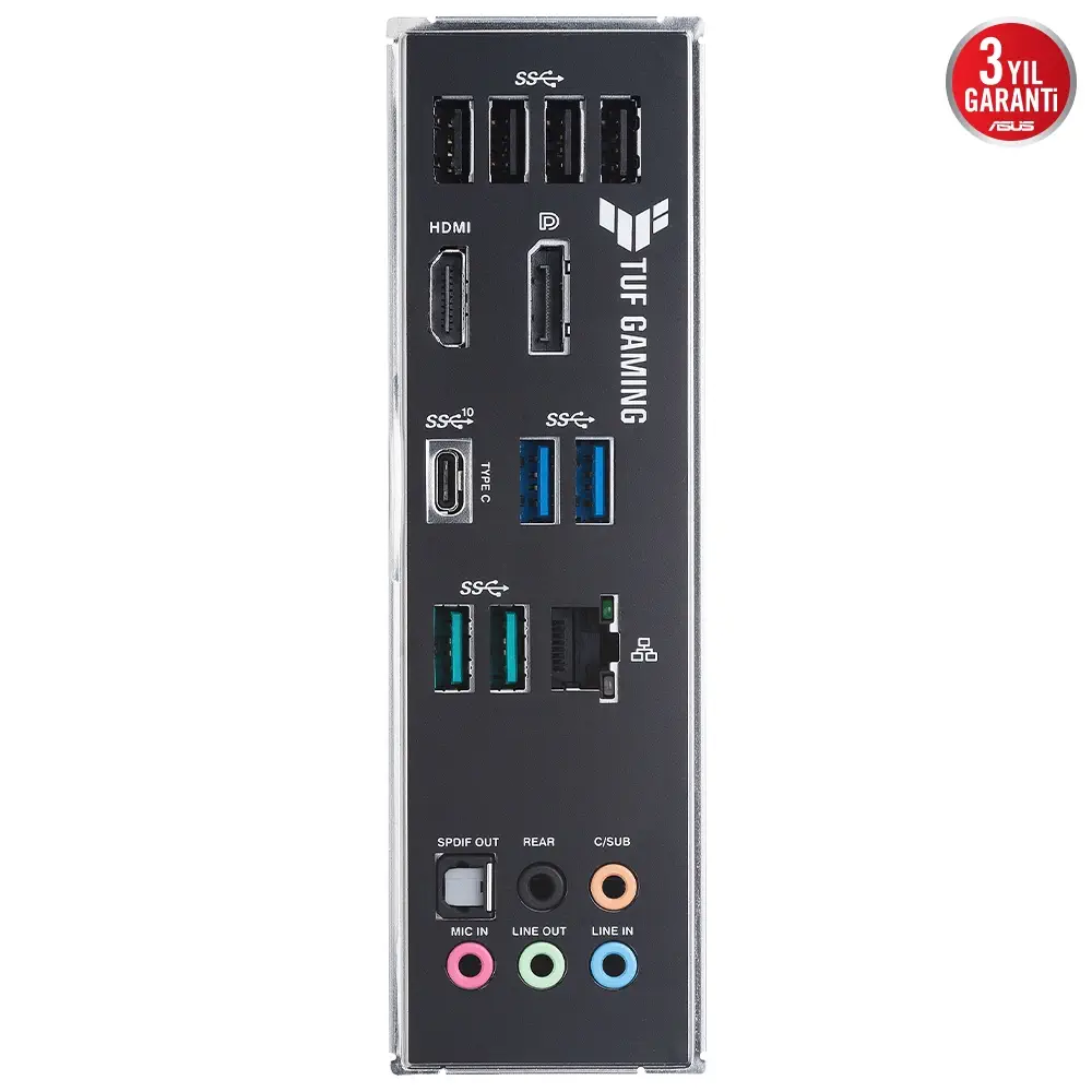 ASUS TUF Gaming B560M-Plus Intel B560 Soket 1200 DDR4 5000(OC)MHz mATX Gaming (Oyuncu) Anakart
