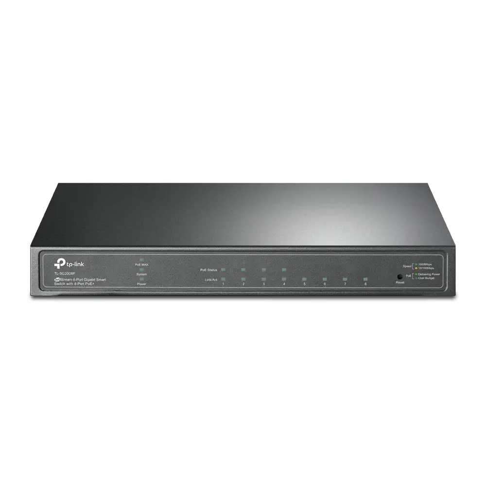 Tp- Link TL-SG2008P 8 Port Gigabit Yönetilebilir Switch 