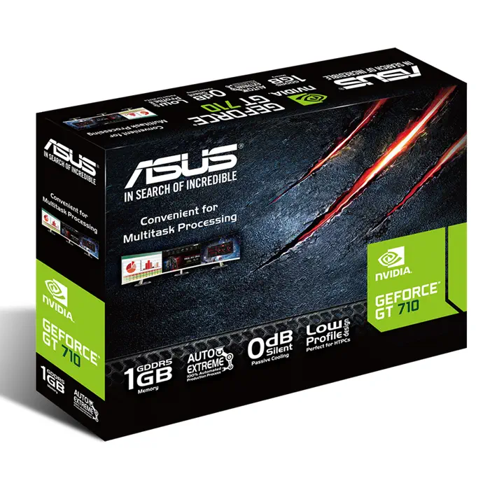 Asus GeForce GT 710 GT710-SL-1GD5 1GB GDDR5 32Bit DX12 Ekran Kartı