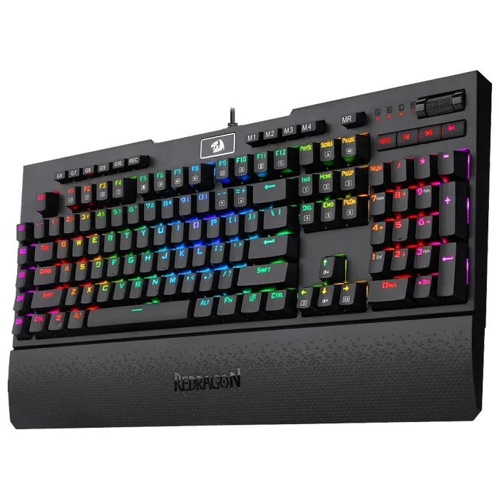 Redragon K586-PRO Brahma Blue Switch RGB Mekanik Kablolu Gaming (Oyuncu) Klavye