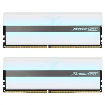 Team T-Force Xtreem ARGB White 16GB (2x8GB) 3200MHz CL16 DDR4 Gaming Ram (TF13D416G3200HC16CDC01)