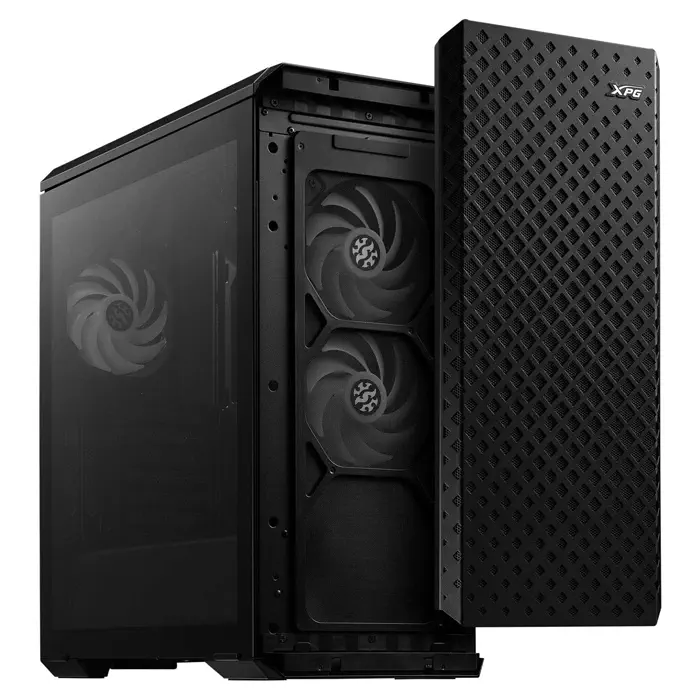 XPG DEFENDER PRO-BKCWW Temperli Cam Mesh ARGB USB 3.0 Siyah E-ATX Mid-Tower Gaming (Oyuncu) Kasa