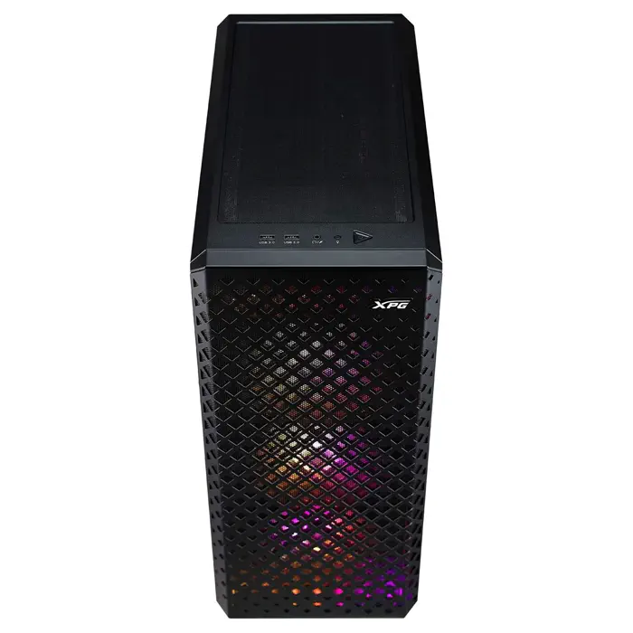 XPG DEFENDER PRO-BKCWW Temperli Cam Mesh ARGB USB 3.0 Siyah E-ATX Mid-Tower Gaming (Oyuncu) Kasa