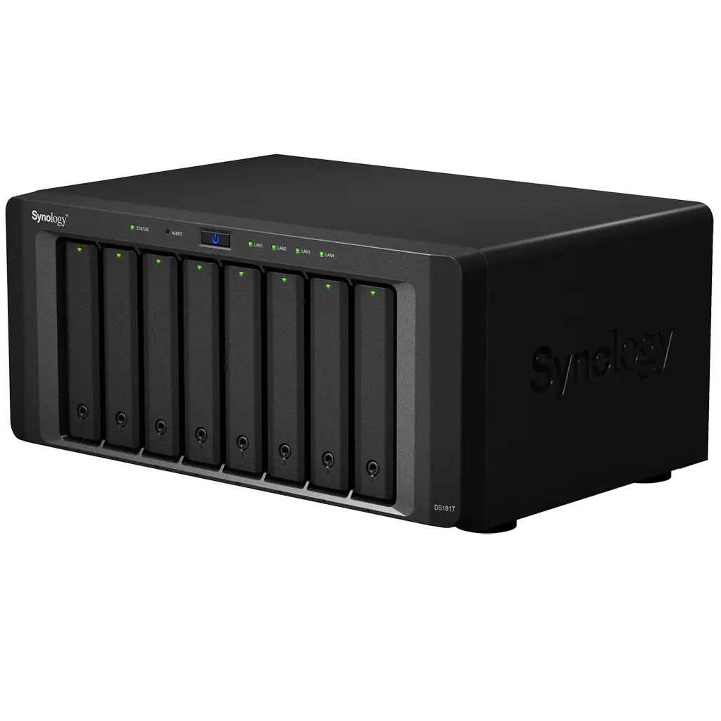 Synology DS1817 120TB 3.5″ 8 Yuvalı Depolama Ünitesi