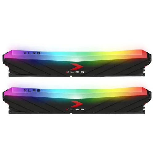 PNY XLR8 Gaming EPIC-X RGB 16GB (2x8GB) 4000MHz CL18 DDR4 Gaming Ram (MD16GK2D4400018XRGB)