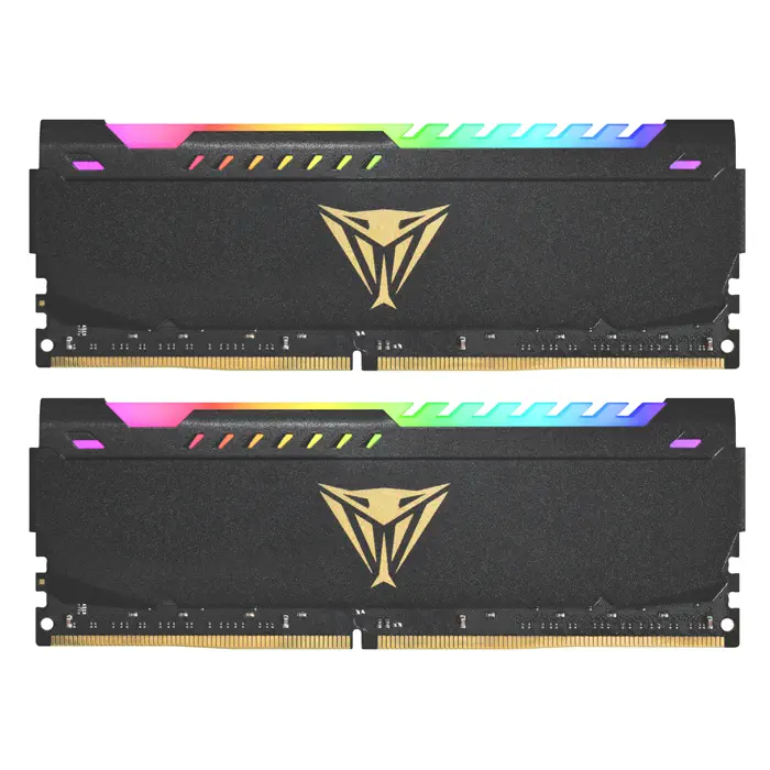 Patriot Viper Steel RGB 16GB (2x8GB) DDR4 3600MHz CL20 Gaming Ram (Bellek) (PVSR416G360C0K)