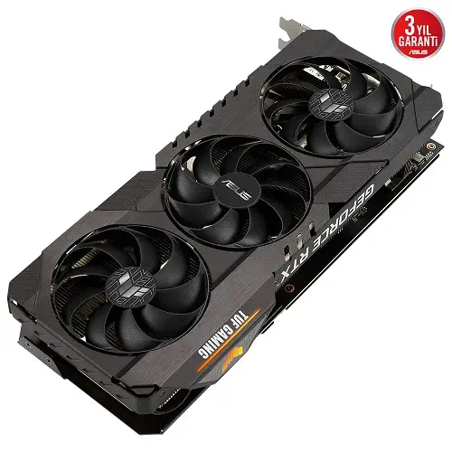 ASUS TUF Gaming GeForce RTX 3070 V2 OC TUF-RTX3070-O8G-V2-GAMING 8GB GDDR6 256Bit DX12 Gaming (Oyuncu) Ekran Kartı