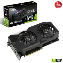 ASUS Dual GeForce RTX 3070 V2 OC DUAL-RTX3070-O8G-V2 8GB GDDR6 256Bit DX12 Gaming (Oyuncu) Ekran Kartı