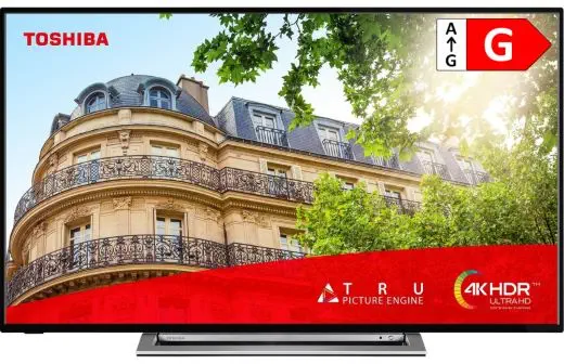 Toshiba 65UL3C63DT 65″ 165 Ekran Dahili Uydu Alıcılı 4K Ultra HD Smart LED TV